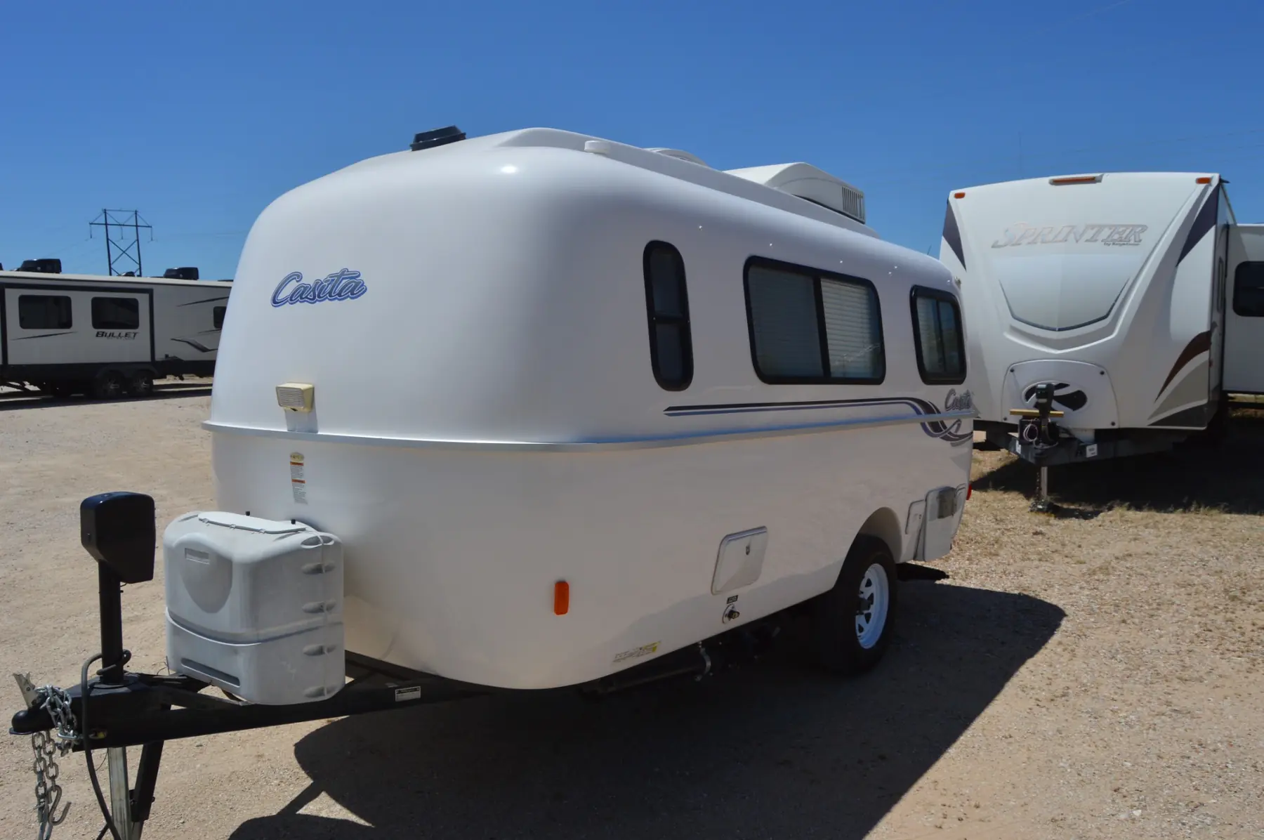 2019 Casita Spirit Deluxe 17 travel trailer exterior