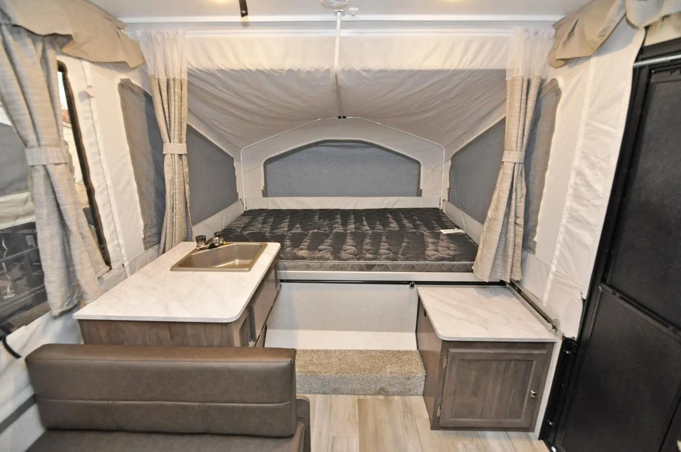 Pop-up camper inventory at Legacy RV Sales