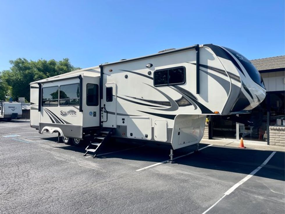 Grand Design Solitude 3740BH representative model exterior